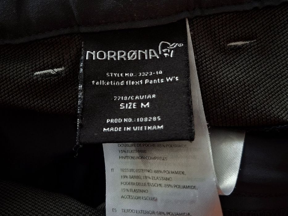 Norrona falketind flex1 caviar-Ориг. Софтшел панталон