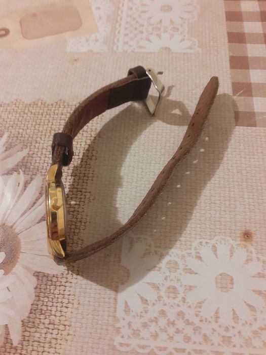 Ceas Geneva curea piele naturala