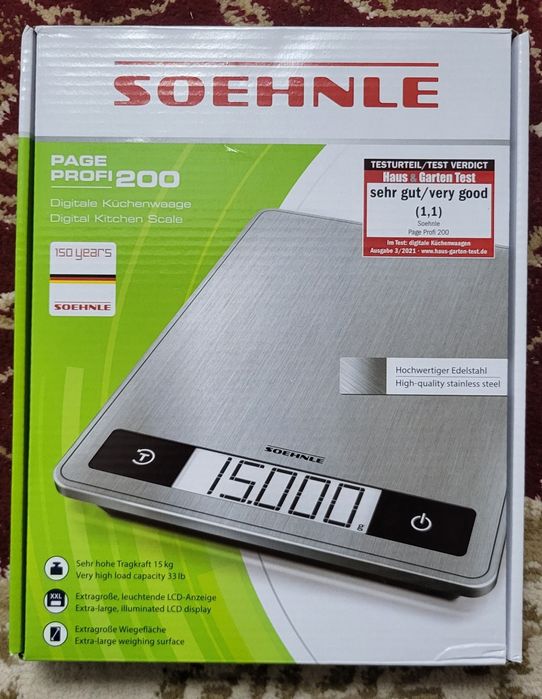 Cantar de bucătărie Soehnle Page Profi 200