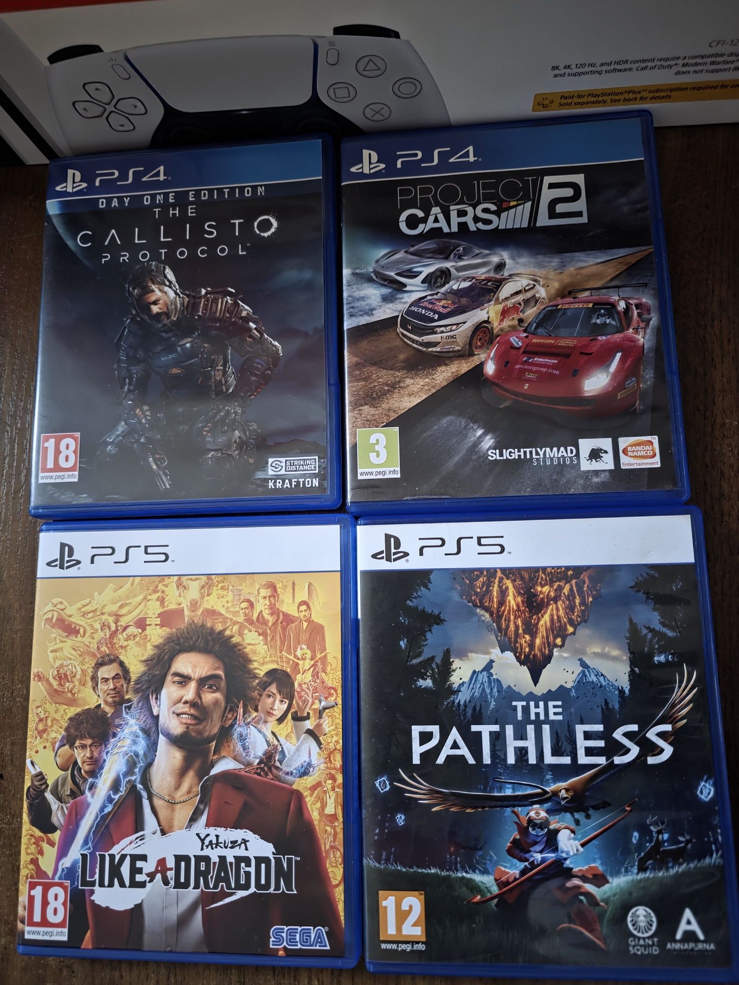 Playstation 5 ps5 4 игри