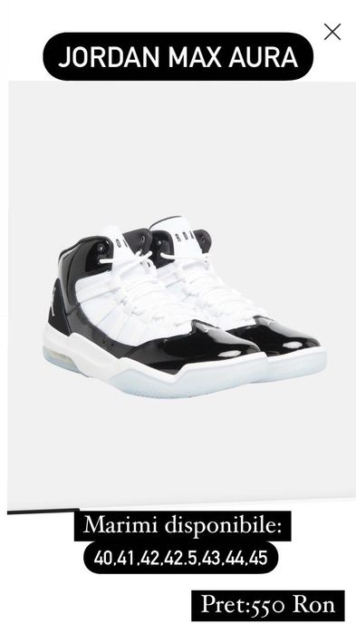 Jordan Aura Max precomanda