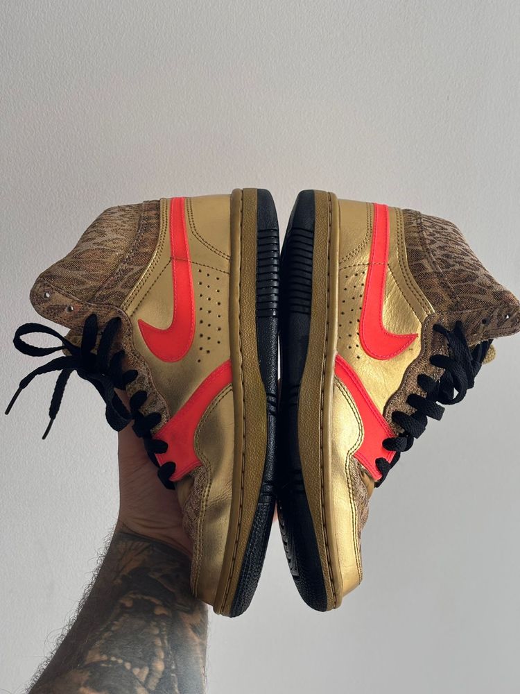 Nike Air Force Cheetah Gold marimea 38 Sneakers