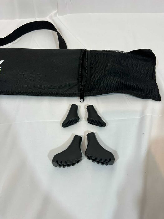 Bete schi ski trekking telescopice Skin Fox aluminiu 105-135cm green