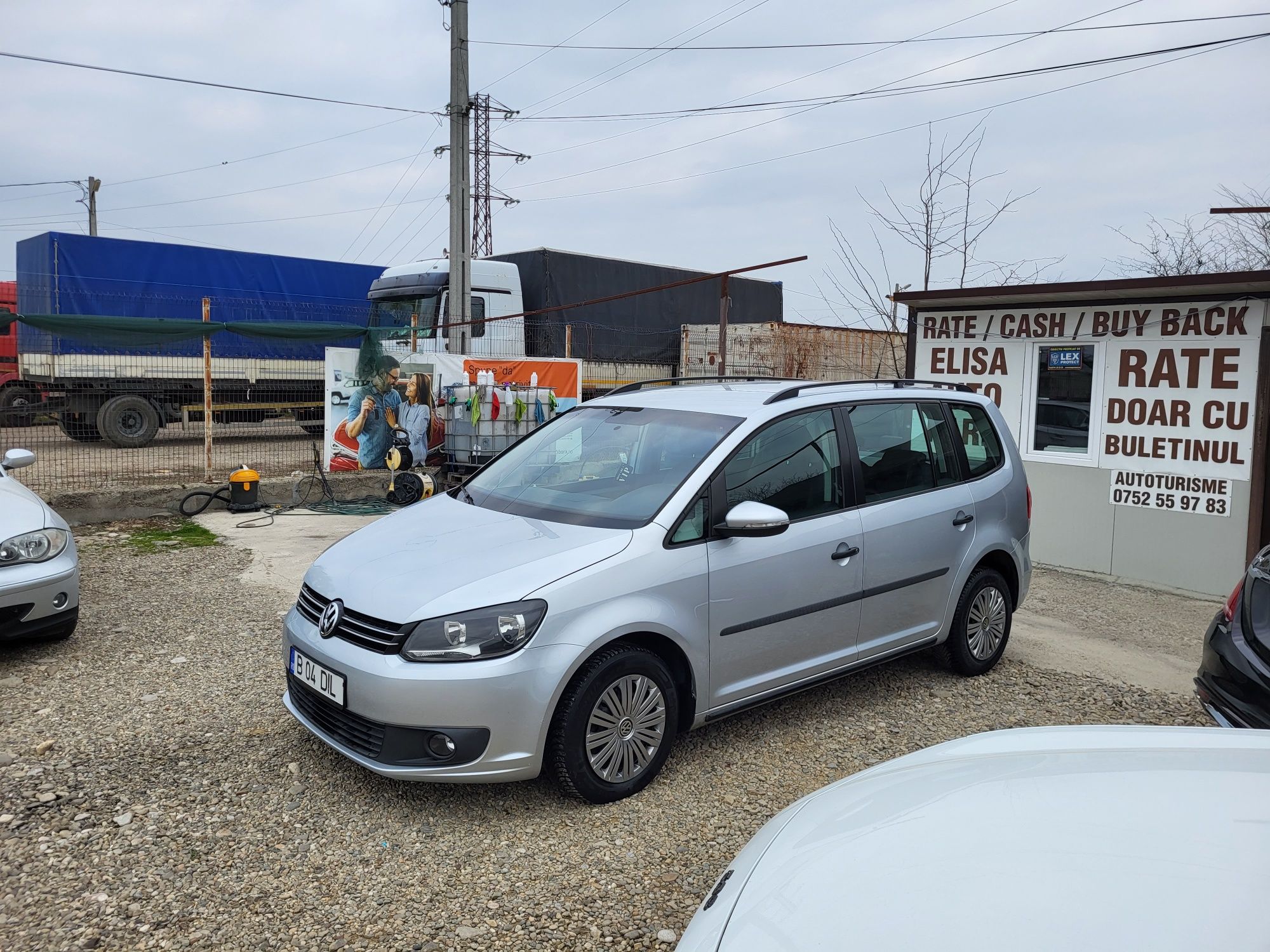 VW Touran 1.6 D Cutie Automata fab 2011 Rate/Csah/BUY Back