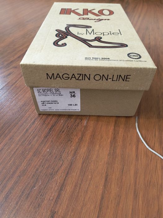 Pantofi Mopiel mărime 36 piele