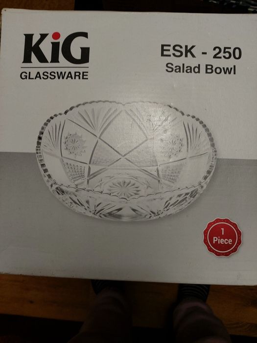 Стъклена купа нова