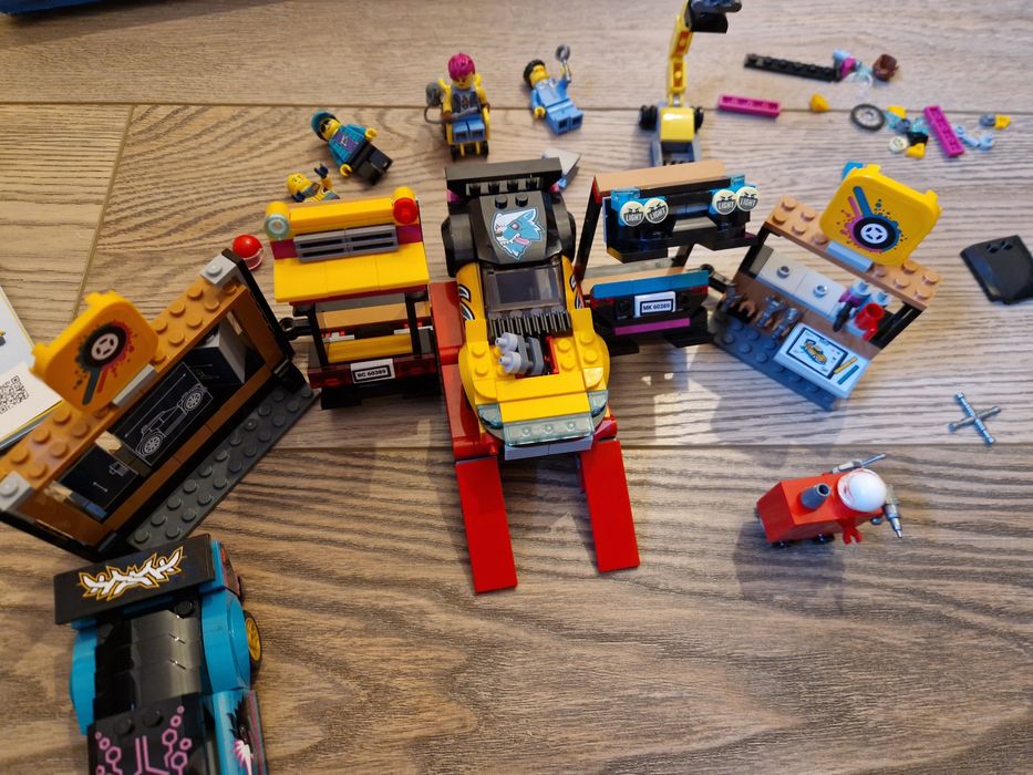 LEGO® City - Service pentru personalizarea masinilor 60389, 507 piese