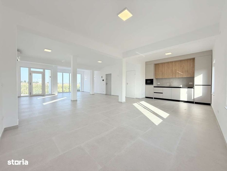 Spațiu comercial de lux 80 mp de închiriat birou/cabinet Ipotești, SV