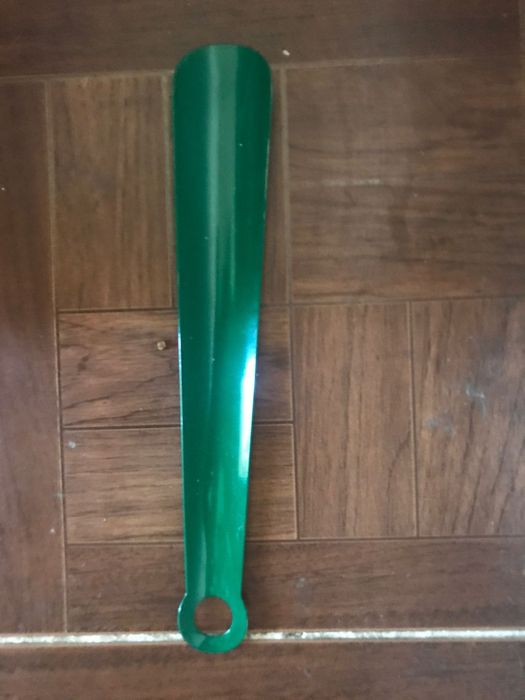 Ложка обувная железная рожок