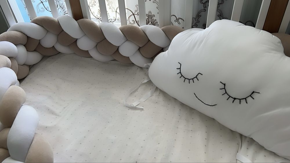 Детский бортик косичка