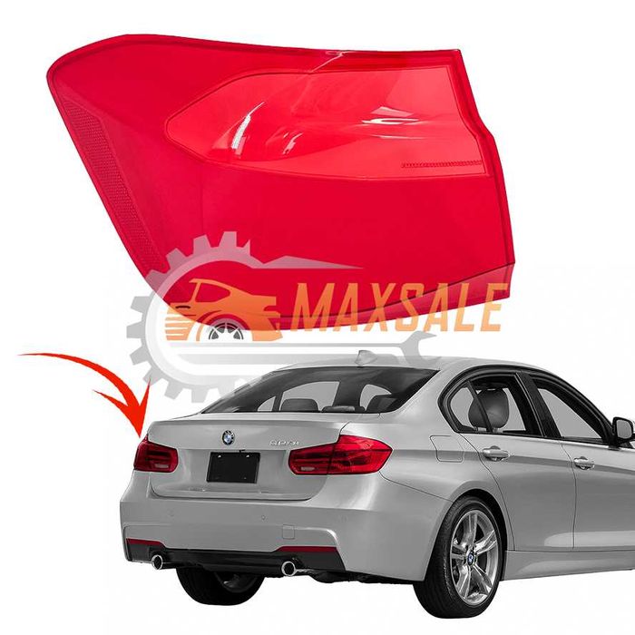 Капак стъкло външно ляв стоп BMW 3 F30 Facelift (16-18) бмв 3 ф30 фар
