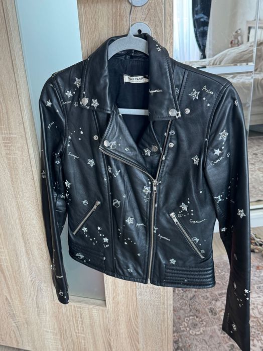 geacă de piele pentru femei Naf Naf