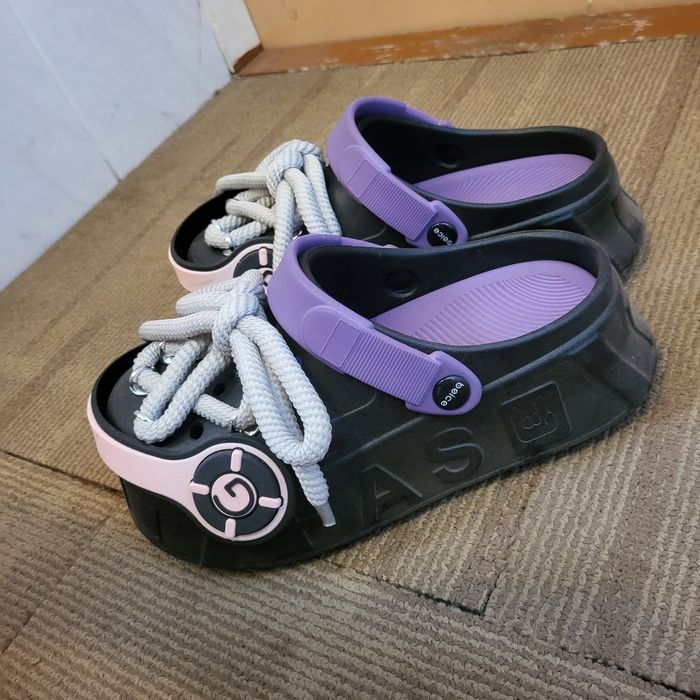 сабо тапочки летние на платформе 38