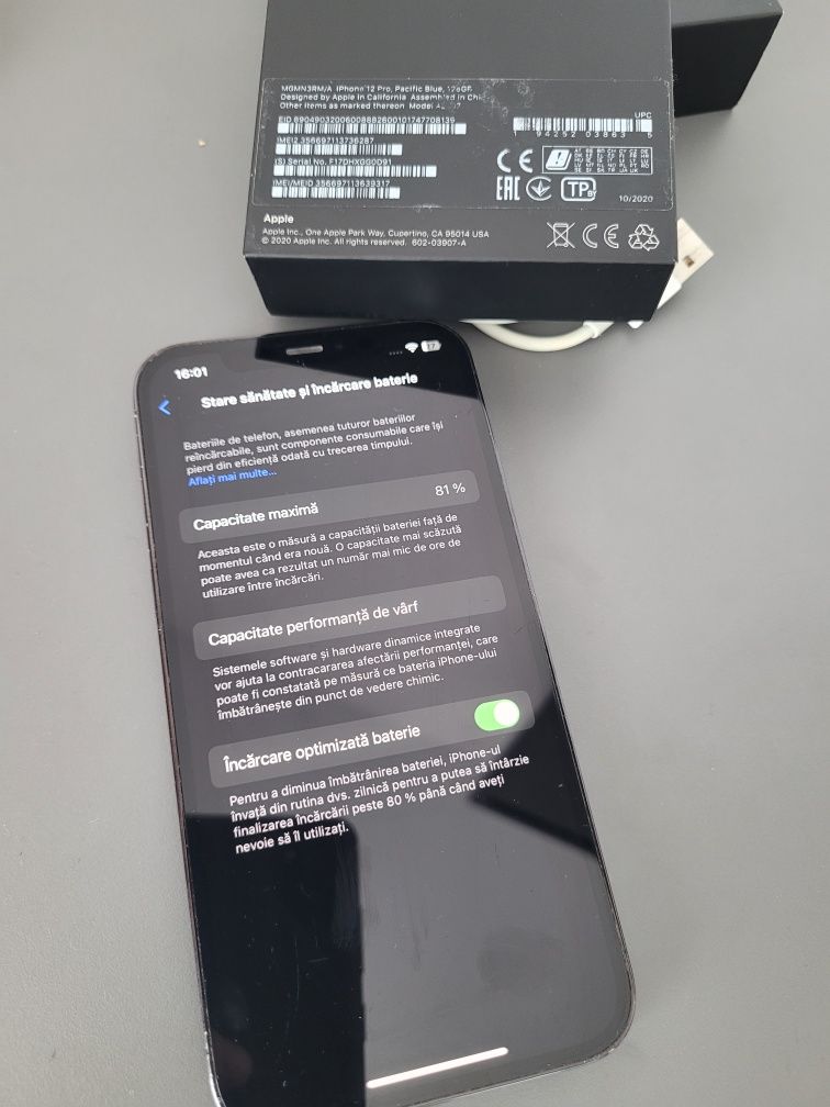 Vand Iphone 12 Pro 128 gb