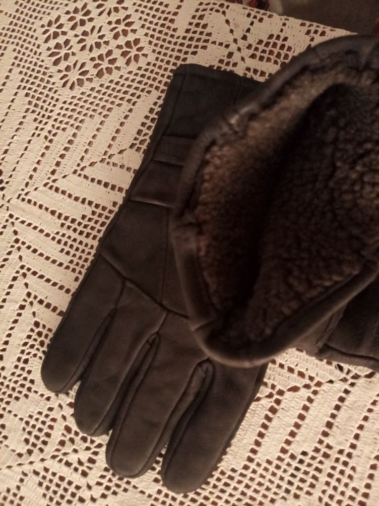 Перчатки кожаные советские