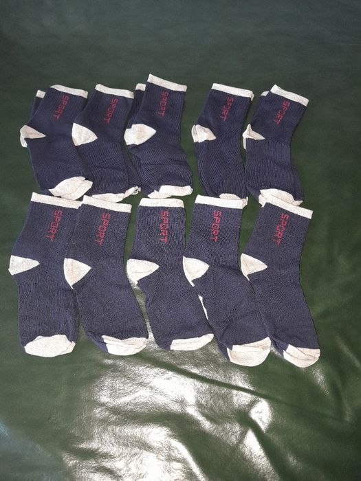 Lot 10 perechi sosete sport 37-38