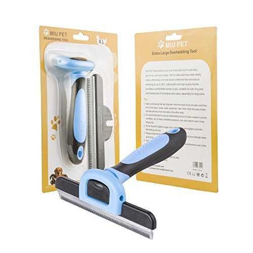 Aparat de pieptanat animale, perie par naparlire, inox 125mm, MiuPet