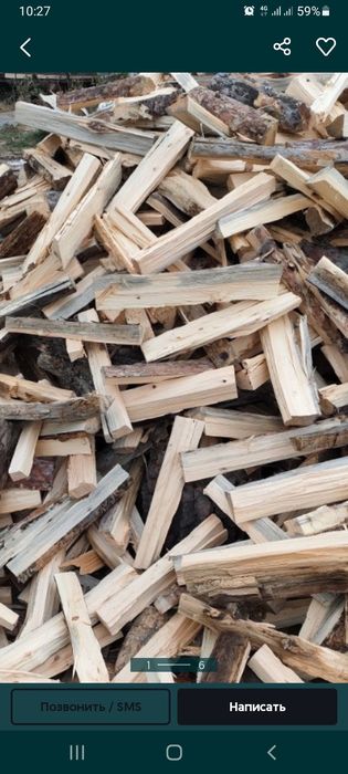 Продам  дрова пиленные