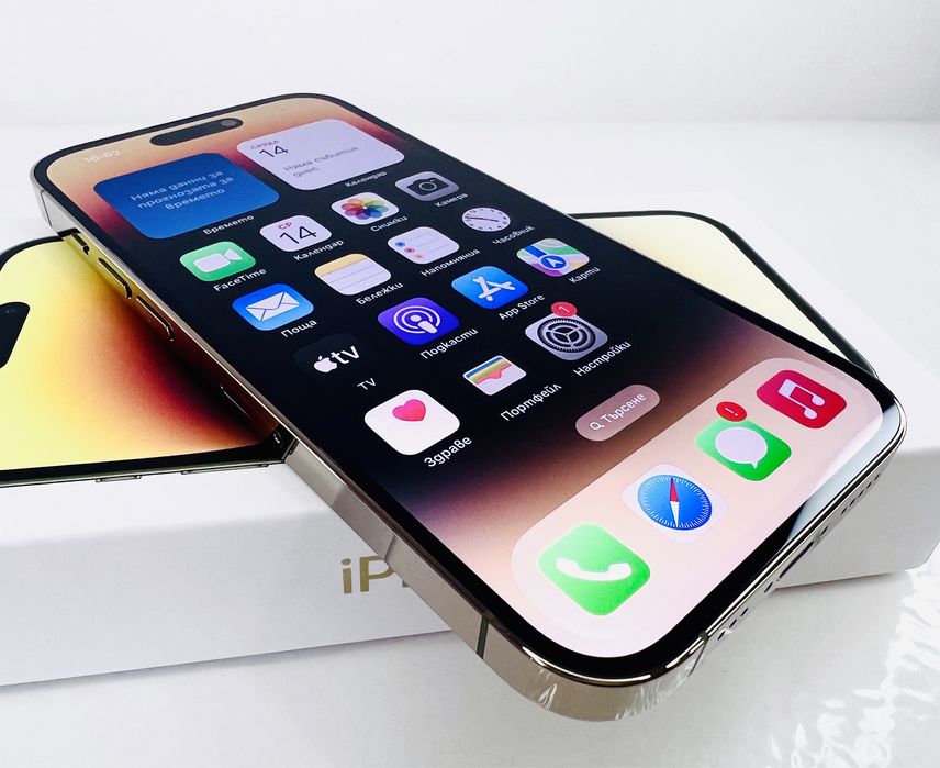Apple iPhone 14 Pro 128GB Gold Отличен! Гаранция!