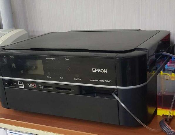 принтер цветной epson tx650 копир сканер ксерокс 6 цветов