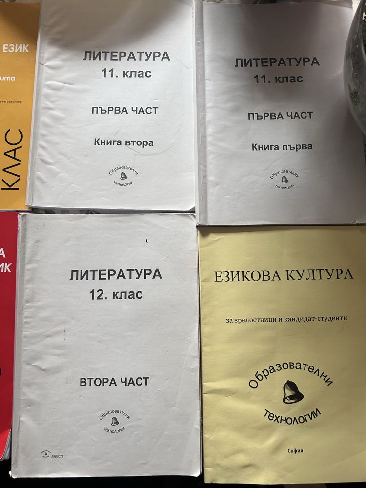 ДЗИ 12 клас Бел и литература