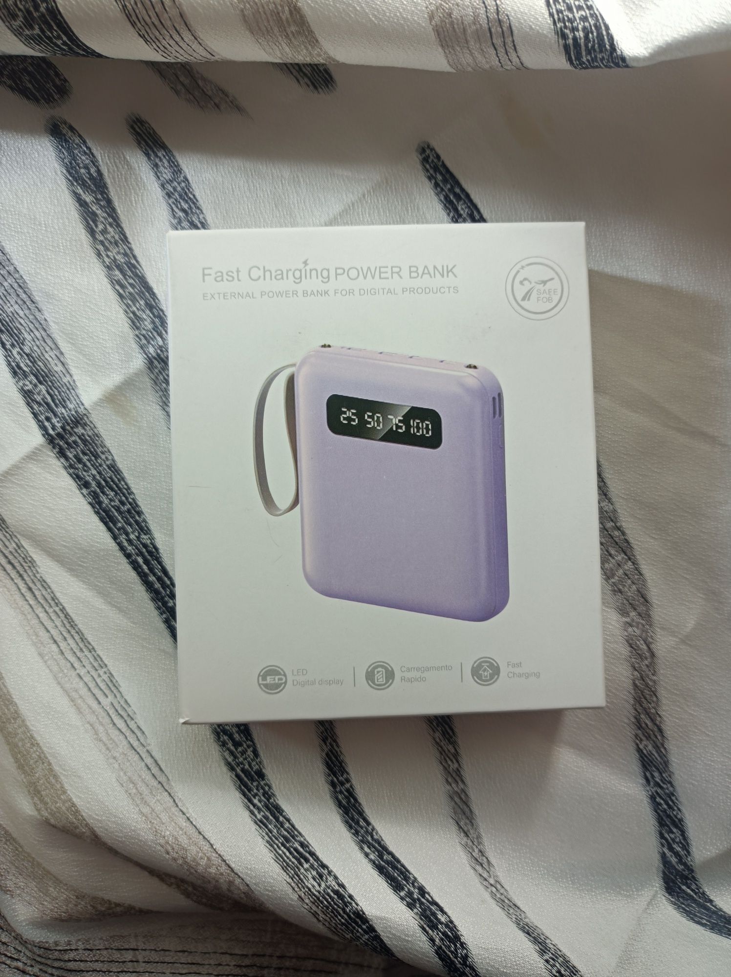 POWER BANK с фонариком