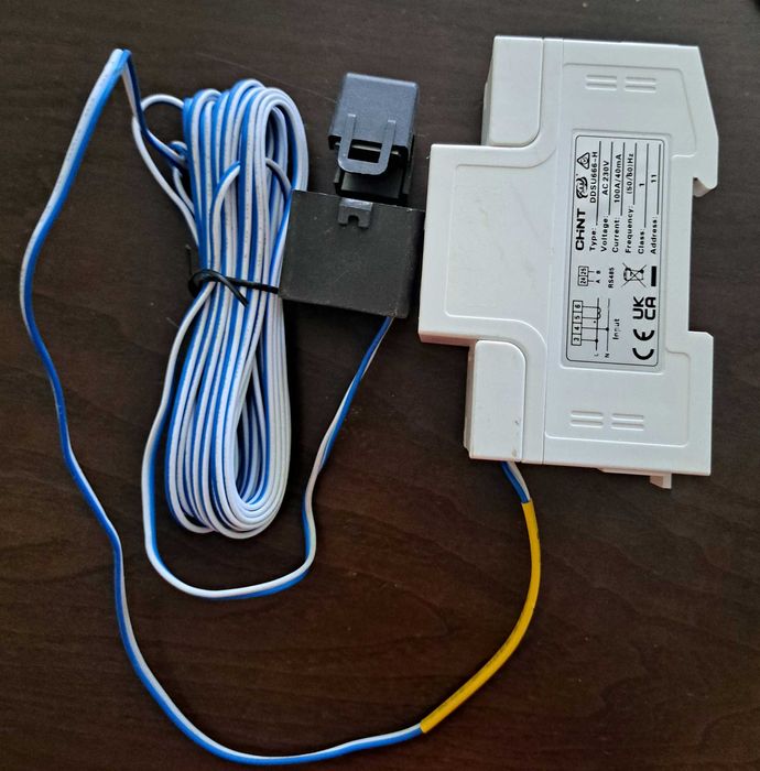 Smartmeter DDSU666-H MONOF+bobina transf contor bidirectional fotovolt