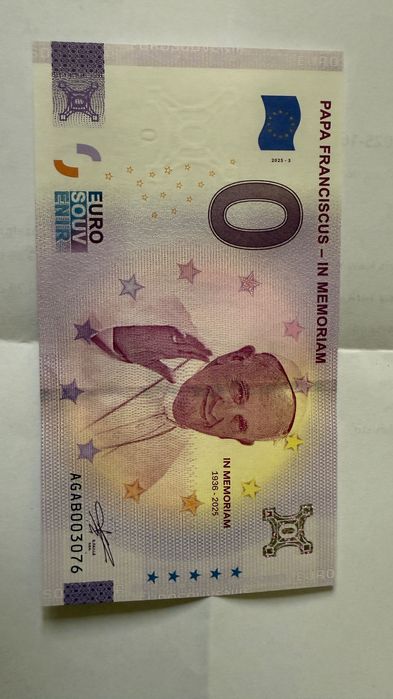 Нула евро банкнота (0 euro)