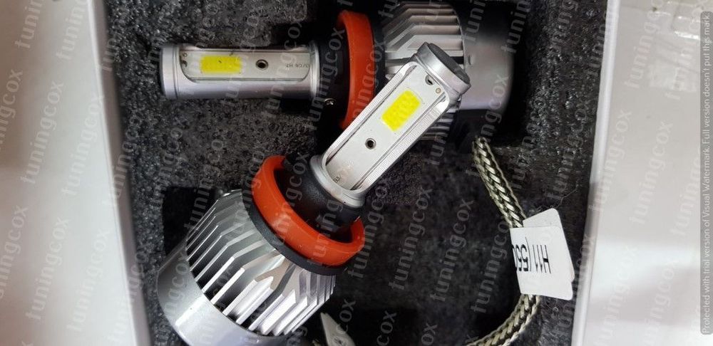 bec led h11 16000lm lumina rece 6500k