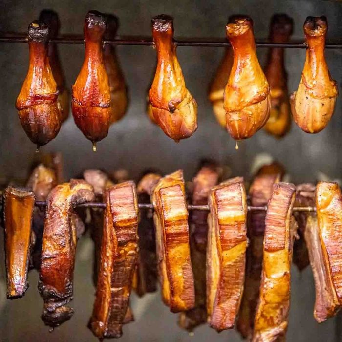 Afumatoare Carne Carnat Clisa Branza Peste Alimente Geam LivratGratuit