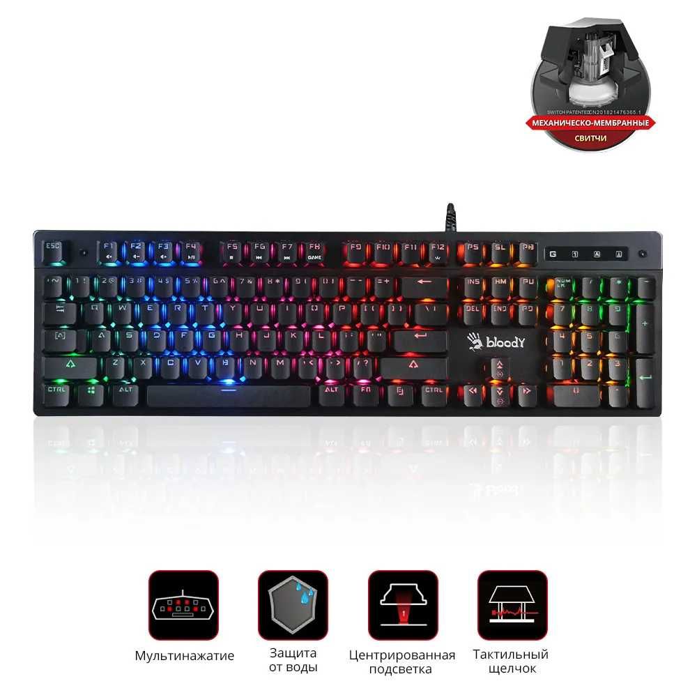 A4Tech Bloody B318 BLACK SWITCH, B500N Mecha-Like    Клавиатура