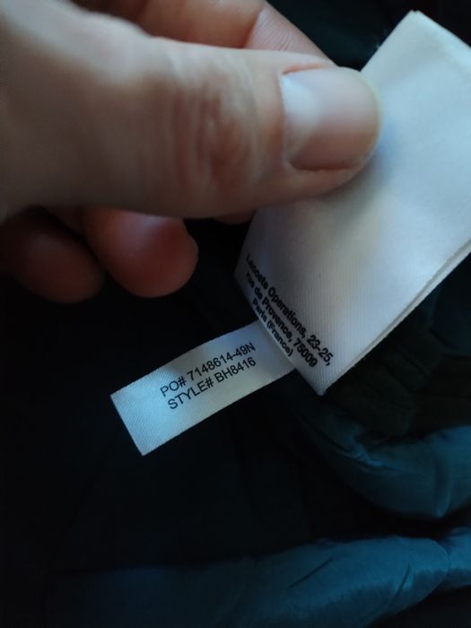 lacoste lightweight hoodie collapsible jacket - мъжко яке 54/Л