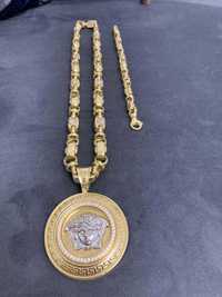 Lant-Bratara De Aur 14 K versace