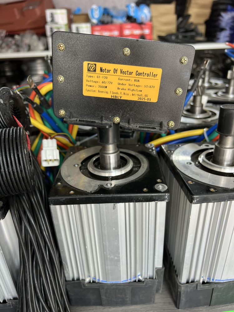 elektro Skuter Motorol lar uchun (miya) kontroller va elektro matorlar