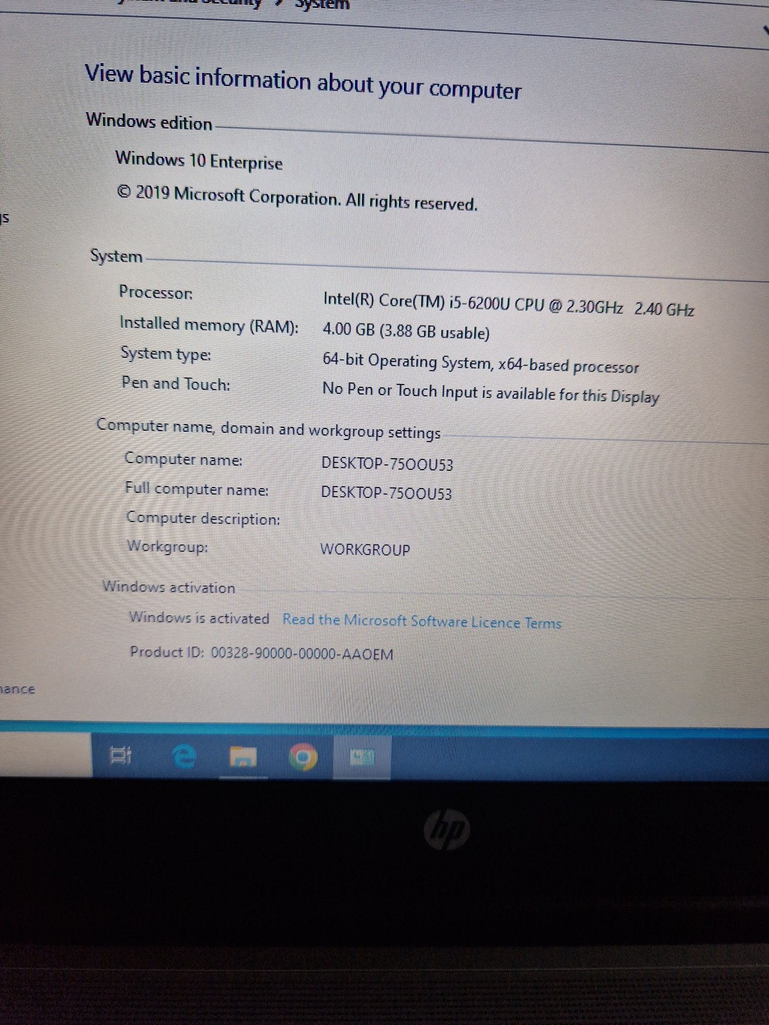 HP Probook IntelCore