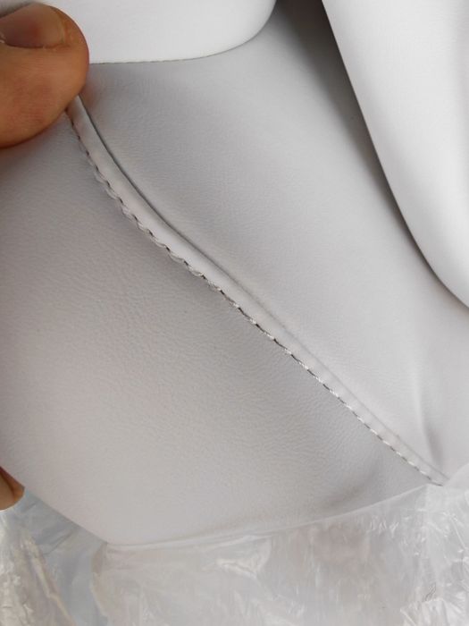 Huse piele  albe tesla model 3 Highland