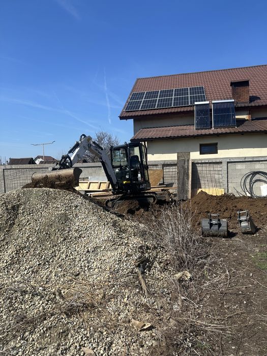 Execut lucrari cu Miniexcavator/Buldoexcavator/Miniincarcator