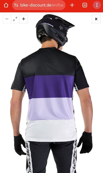 FOX-нова тениска за MTB