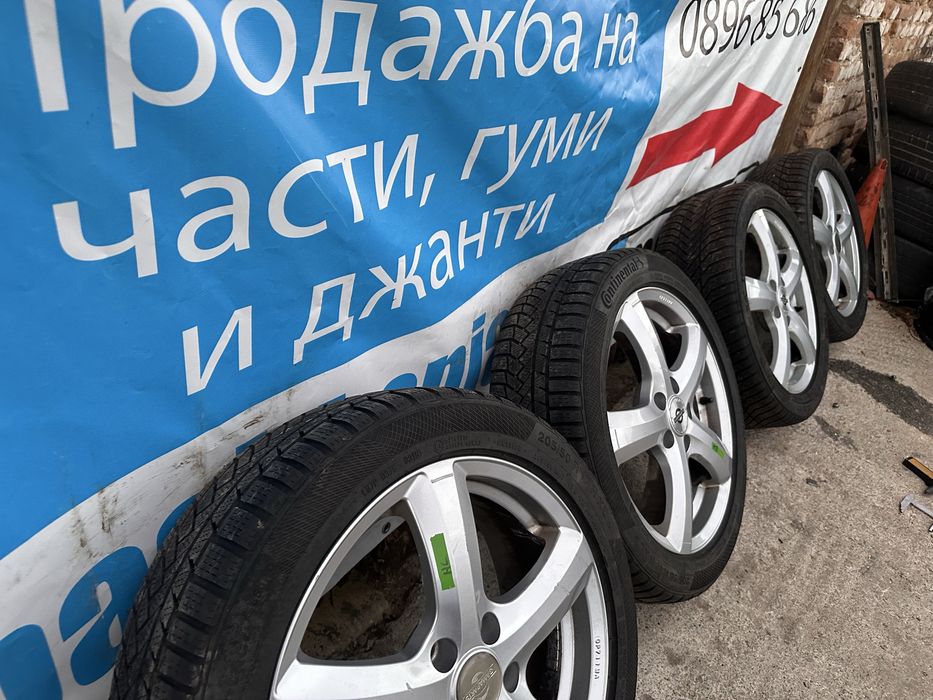 17 5х112 джанти с гуми