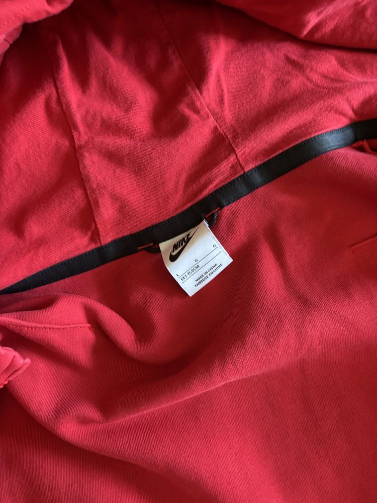Nike Tech Fleece Червен МНОГО РЯДЪК