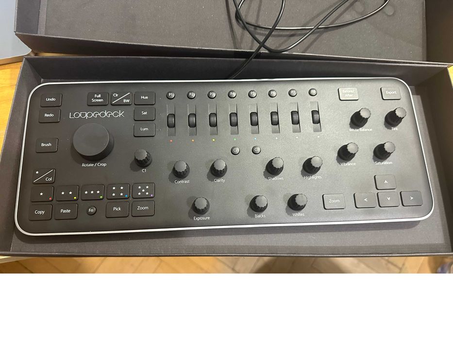 Consolă editare foto Lightroom Loupedeck