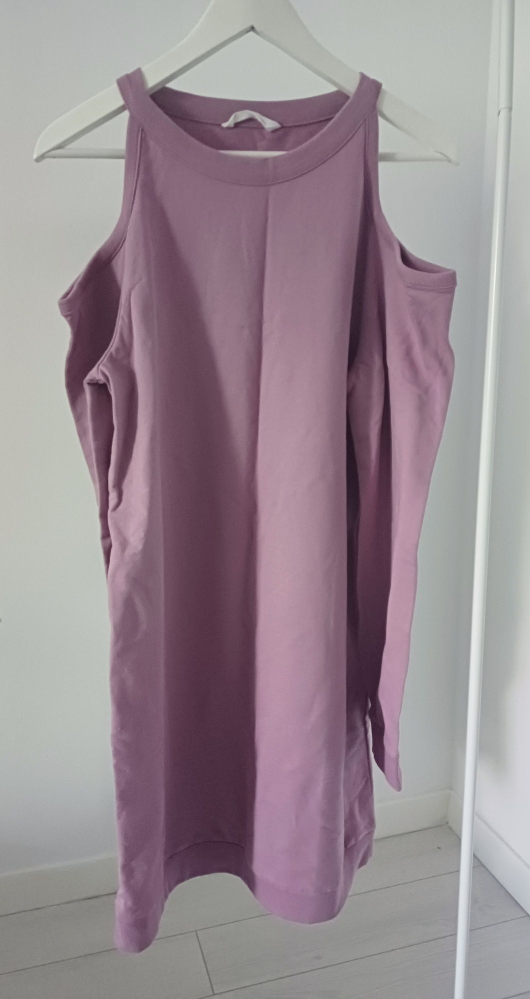 Rochie casual sport bumbac Mango lila
