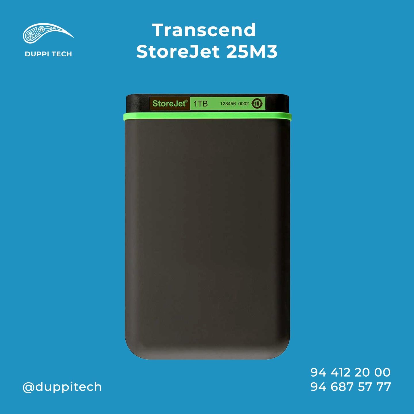 Transcend StoreJet 25M3 1TB 2TB Внешний жесткий диск HHD