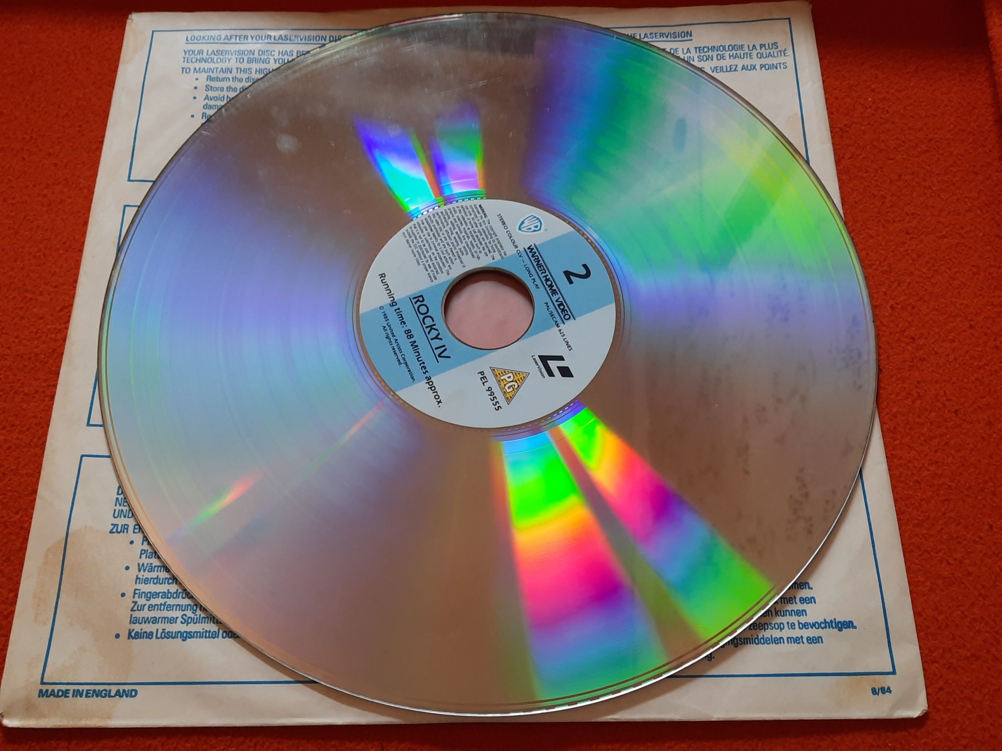 LaserDisc Rocky 4