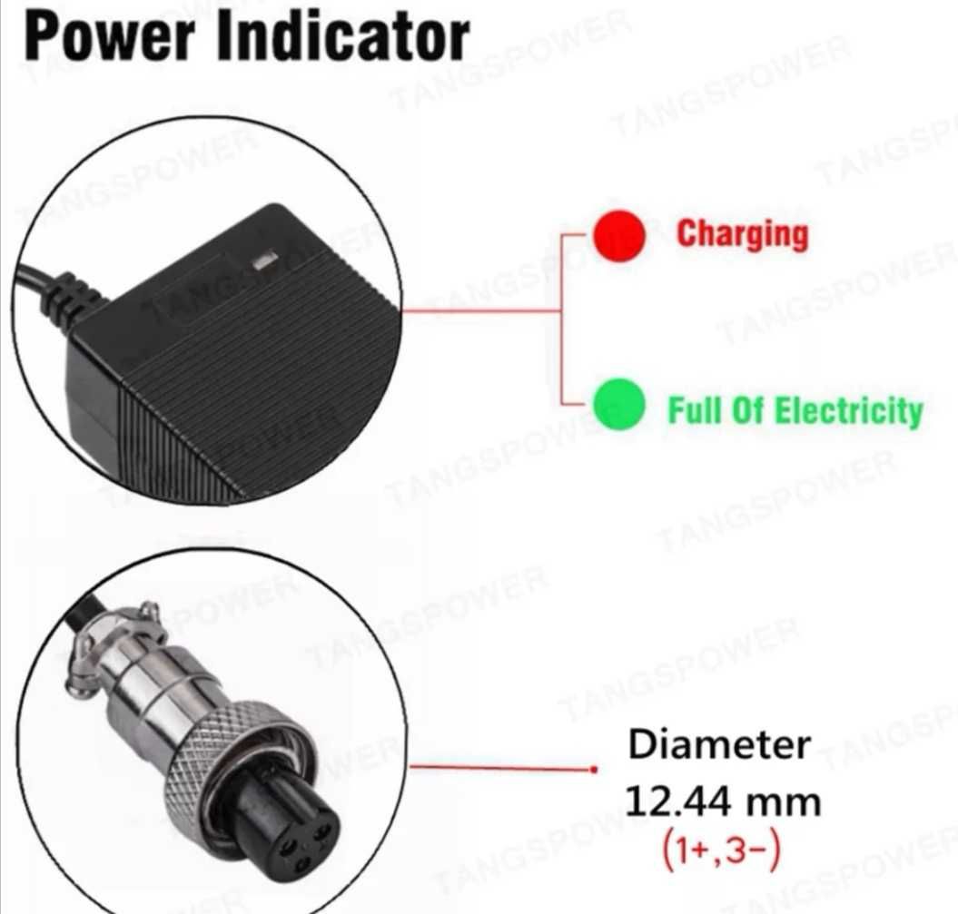 Зарядни 67.2V 2A за 60V литиеви батерии