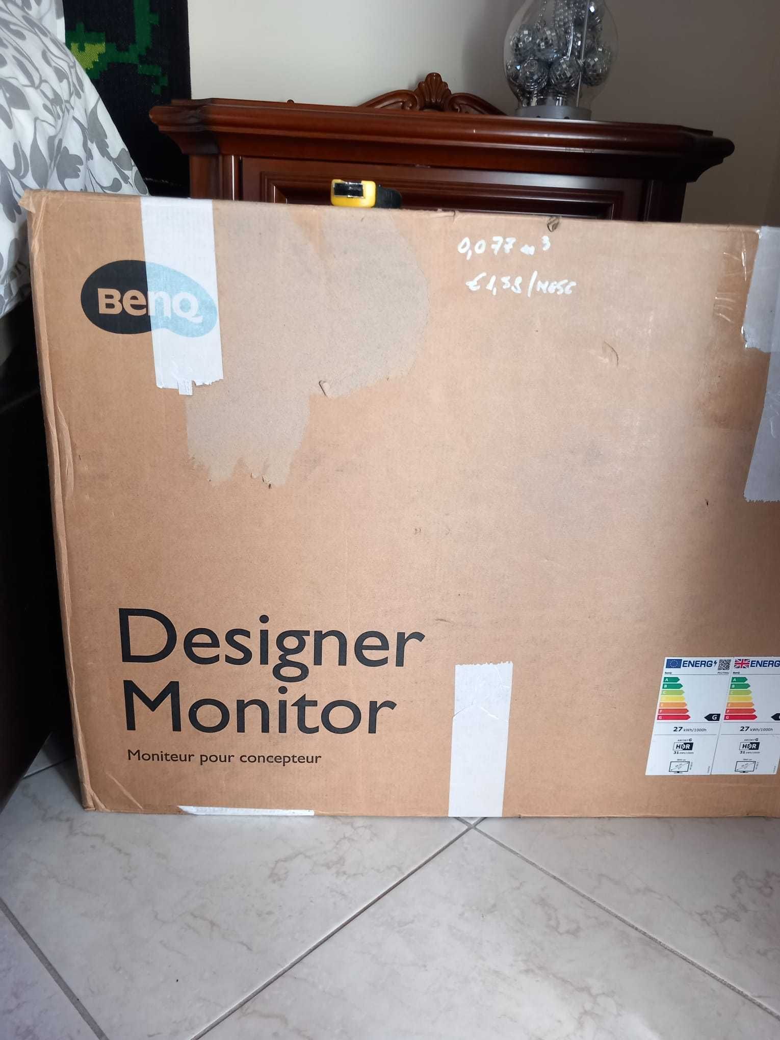 BENQ Monitor 27" LED IPS PD2700U 3840x2160 4K Ultra HD NOU!!