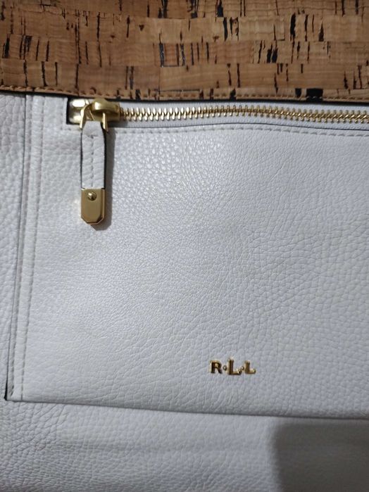 Оригинална чанта Ralph Lauren,пухкава жилетка в,м размер