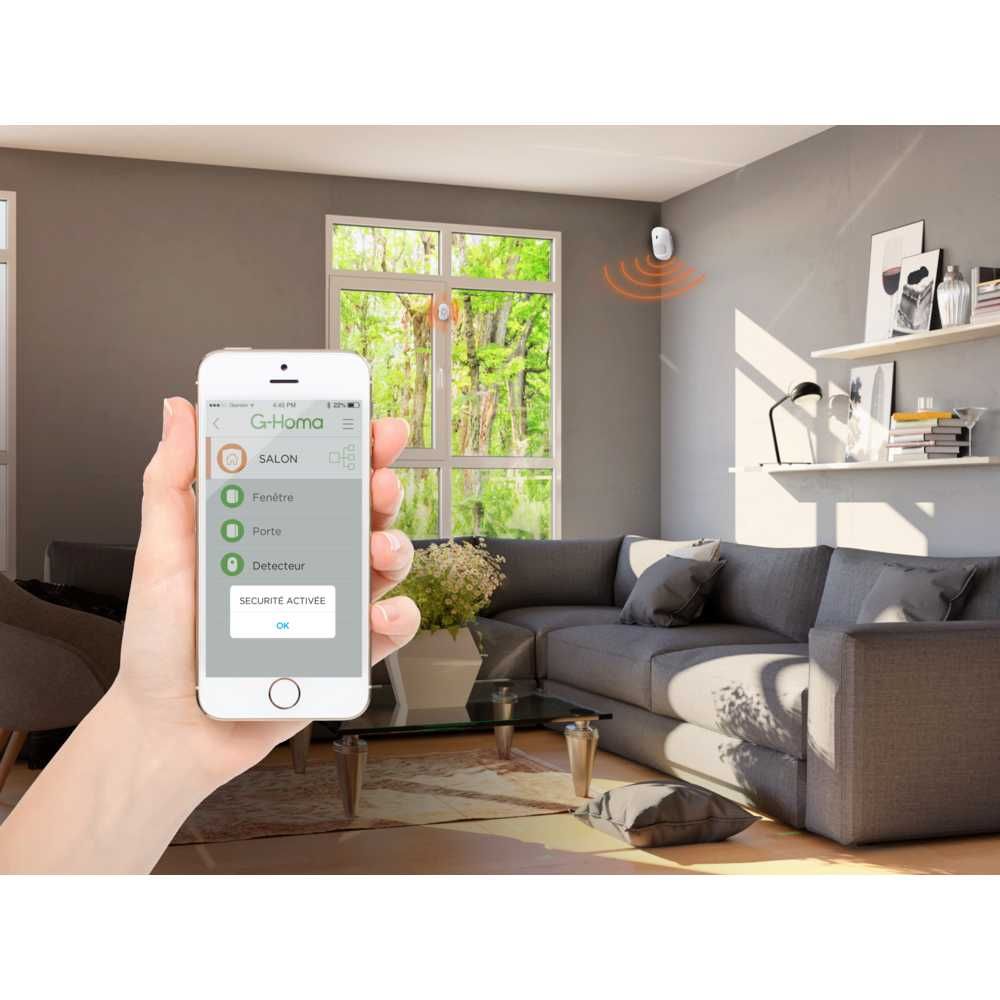 Алармена система с детектор за движение  Wi-Fi връзка със смартфон
