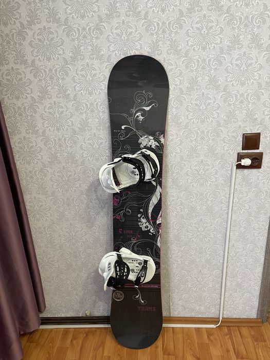 Placa snowboard 150 cm trans cu legaturi