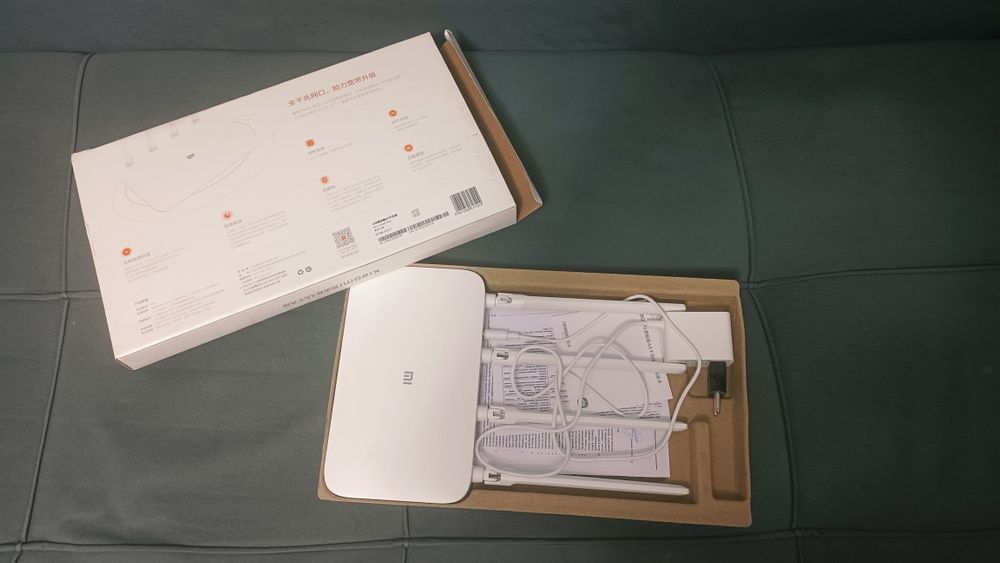Xiaomi Mi Router 4A Gigabit Edition.